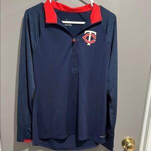 Mens MN Twins Long Sleeve Shirt